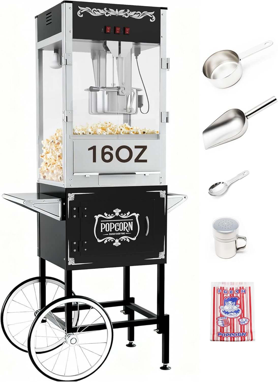 Popbria Movie Theater Style Popcorn Machine