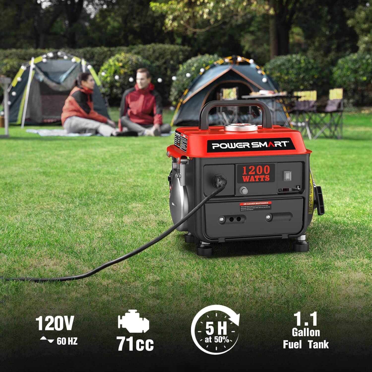 Powersmart 1200W Portable Generator