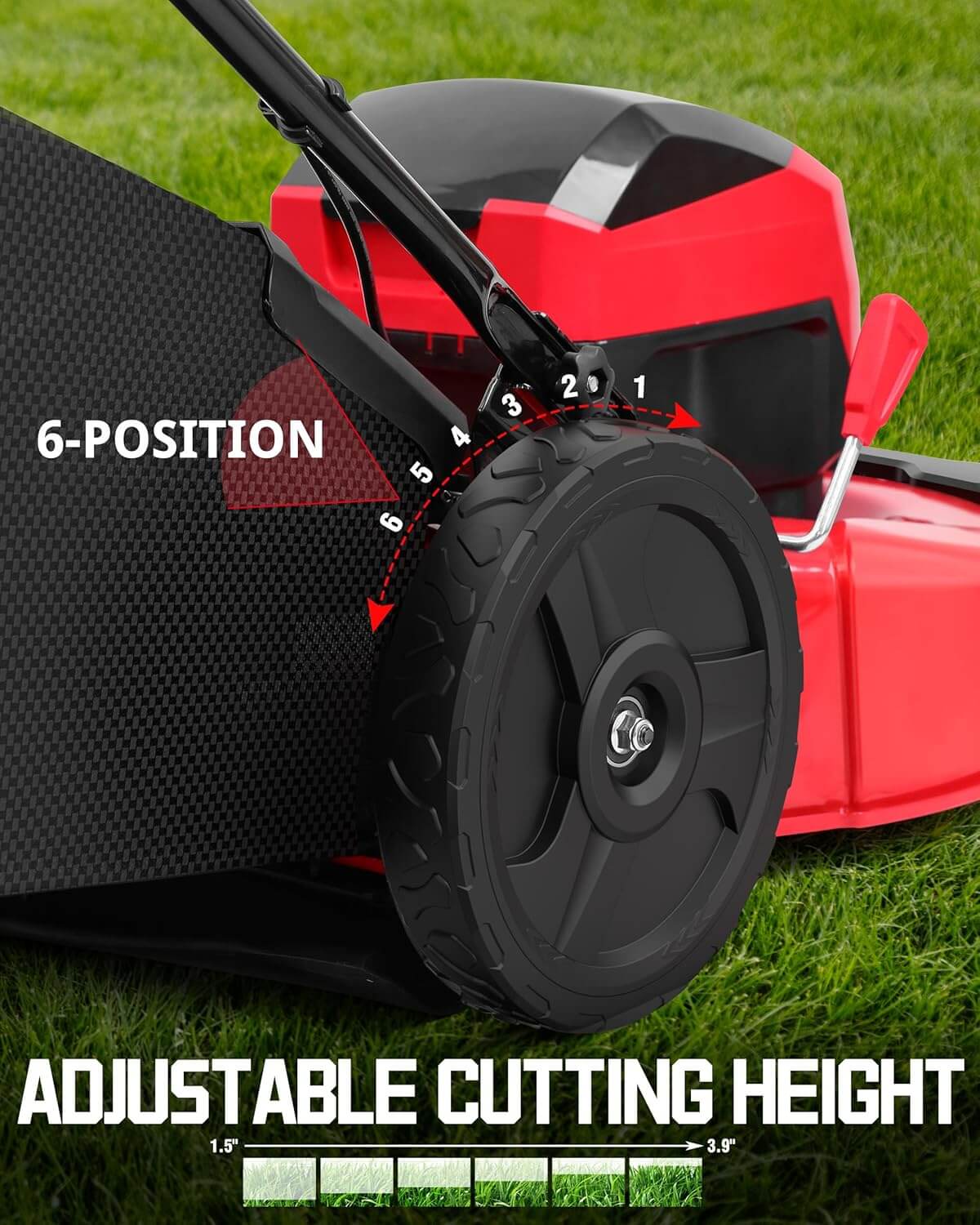 Powersmart 21" 40V Cordless Push Electric Lawn Mower