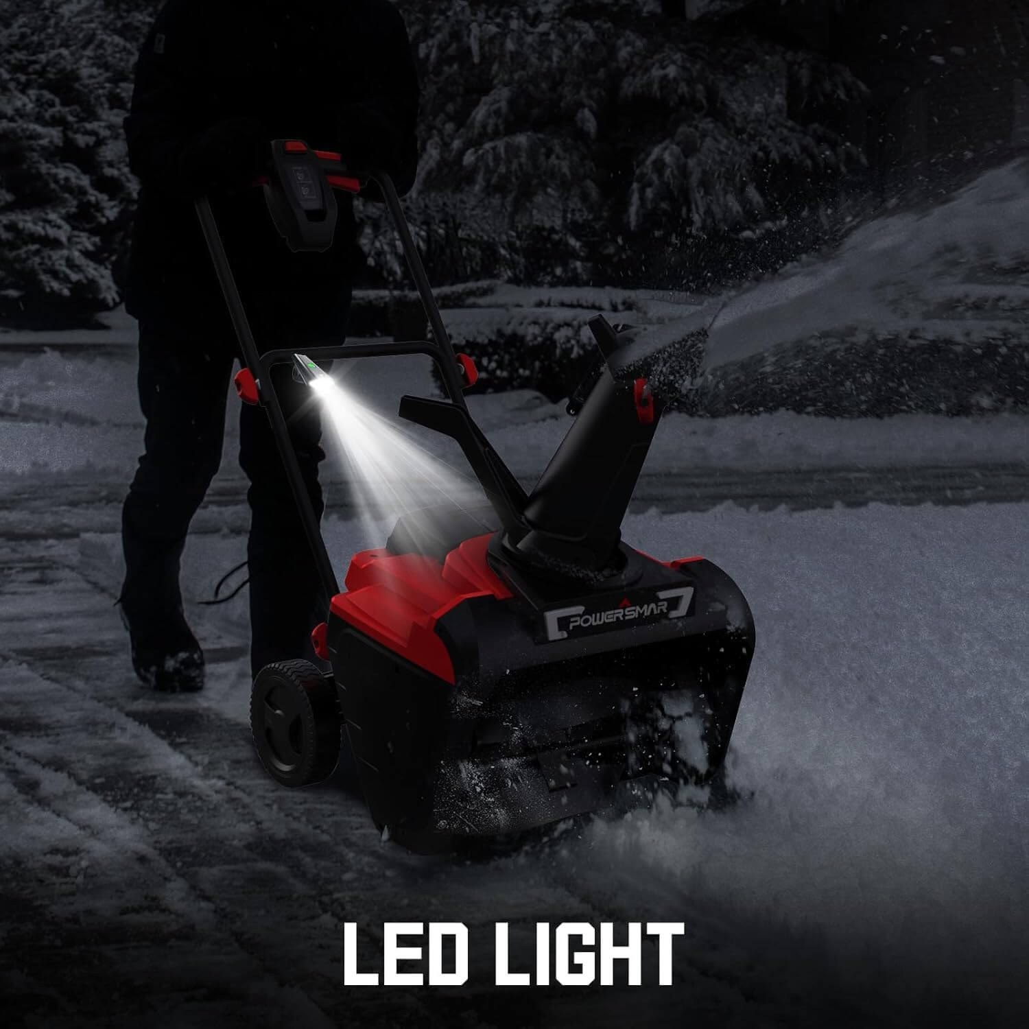 Powersmart 21" Corded Electric Snow Blower