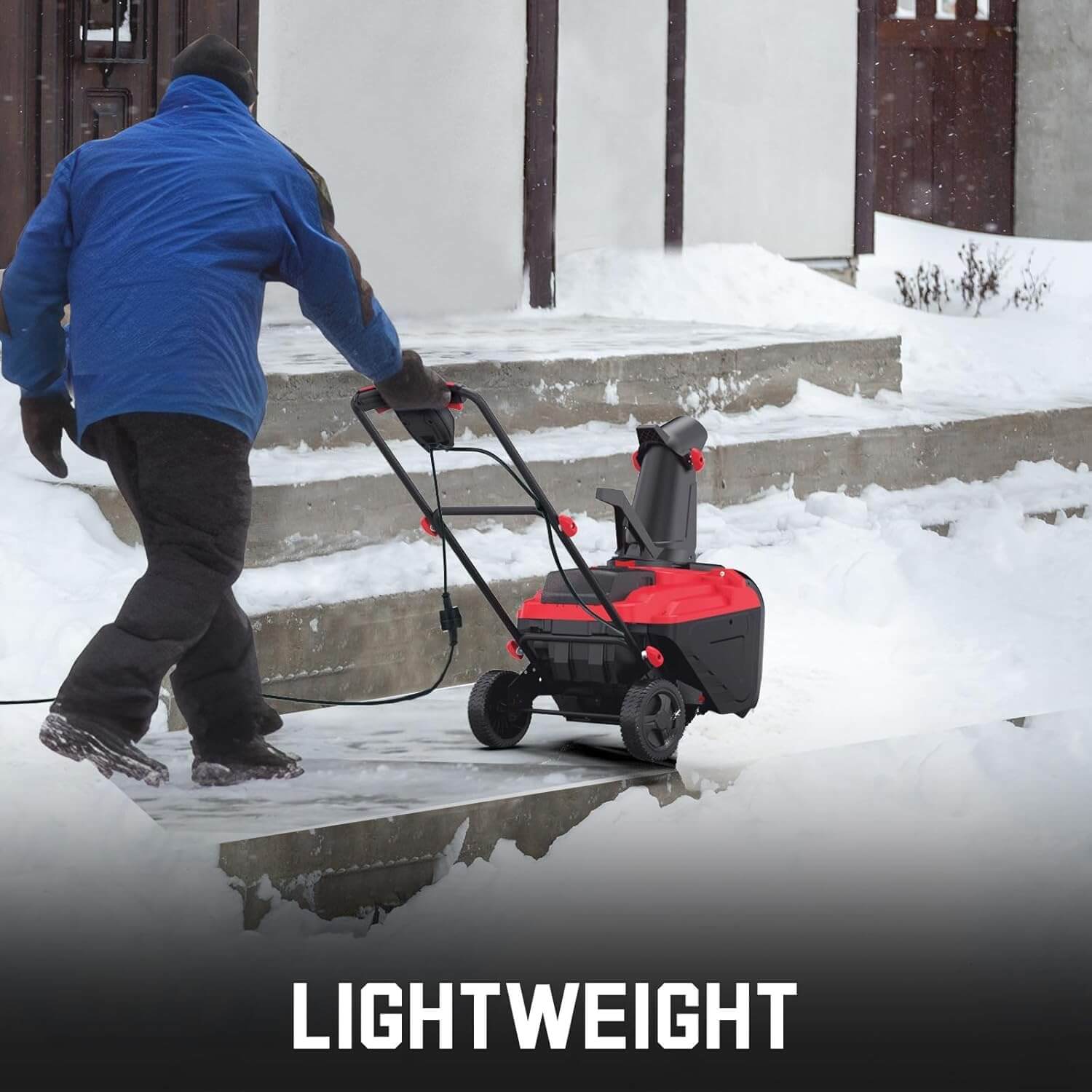 Powersmart 21" Corded Electric Snow Blower