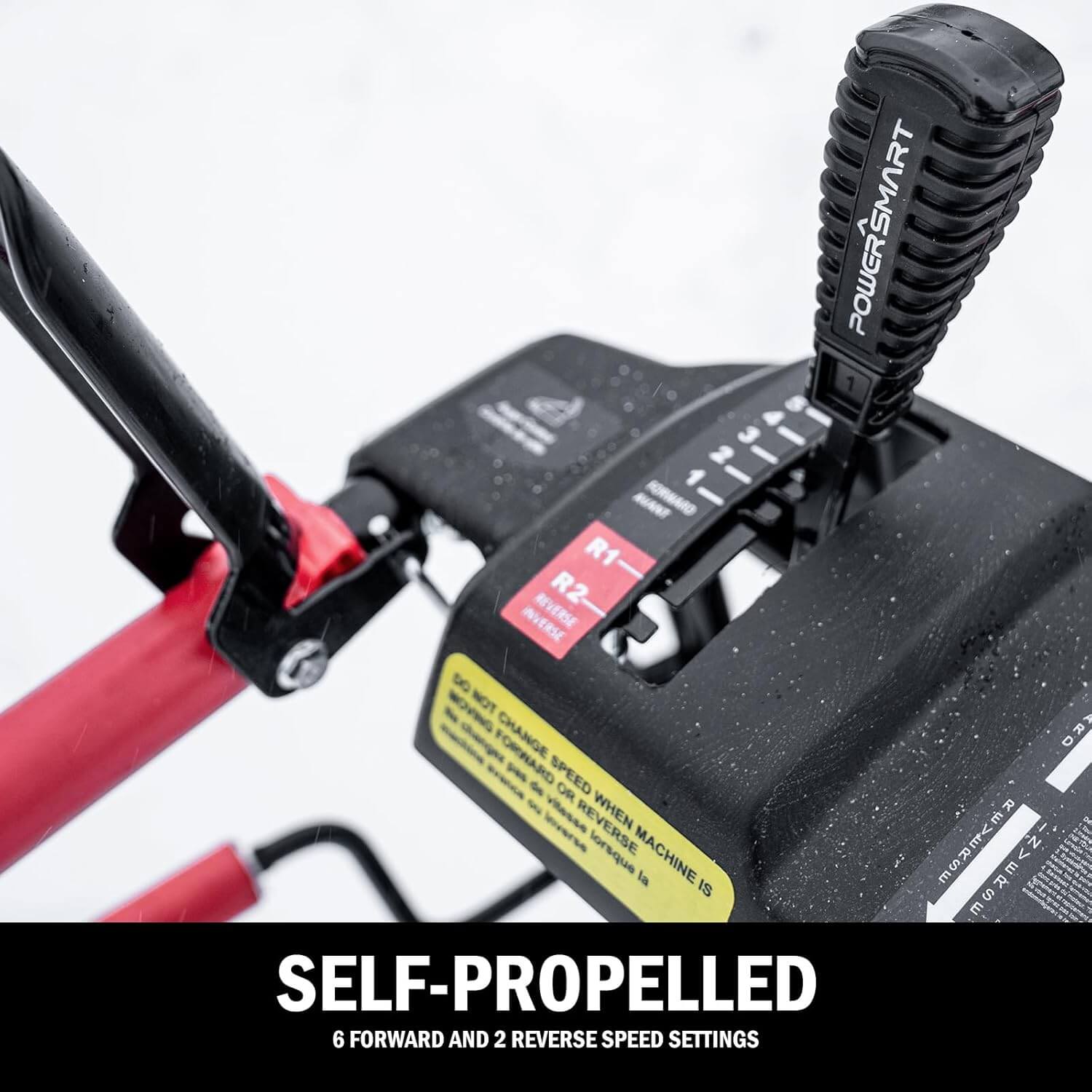 Powersmart 212cc 2-Stage Self-Propelled Gas Snow Blower