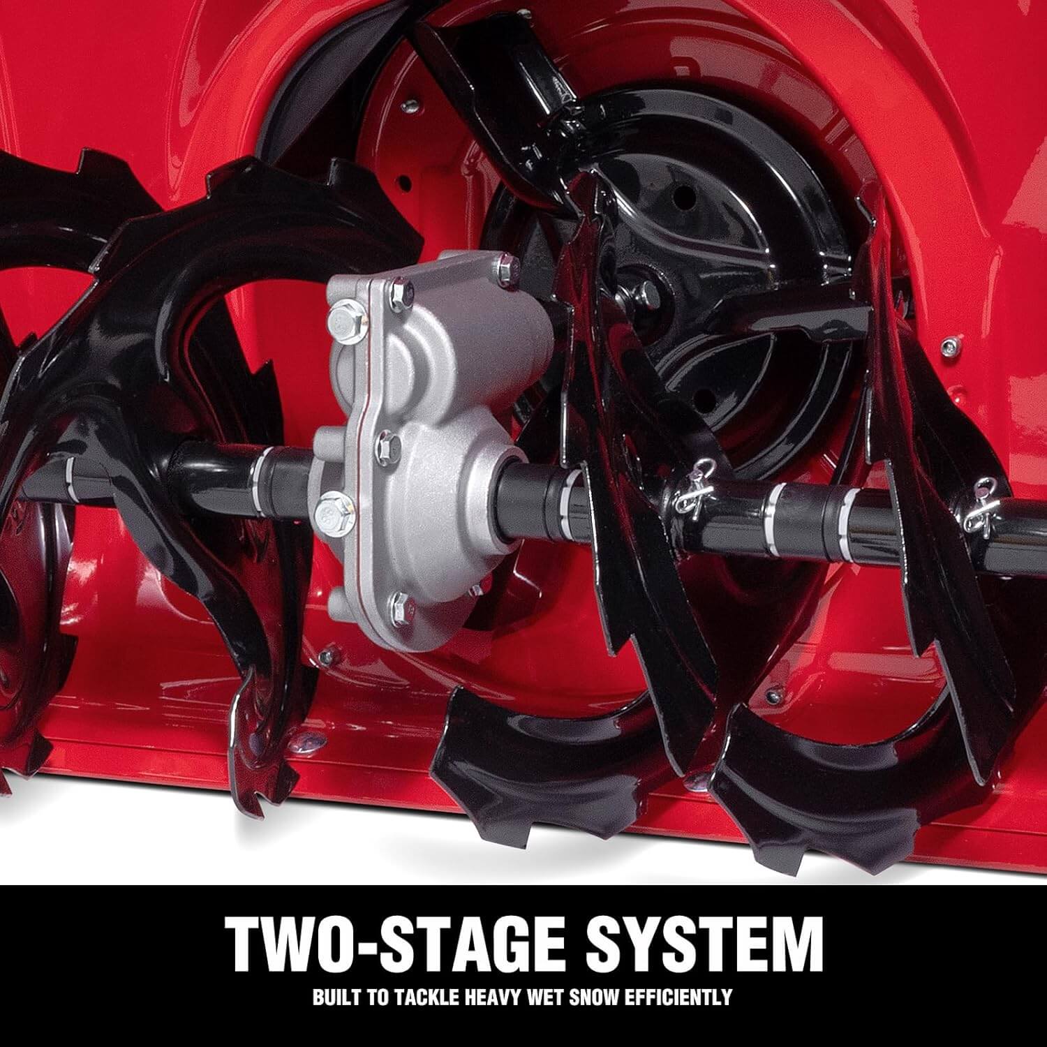 Powersmart 212cc 2-Stage Self-Propelled Gas Snow Blower