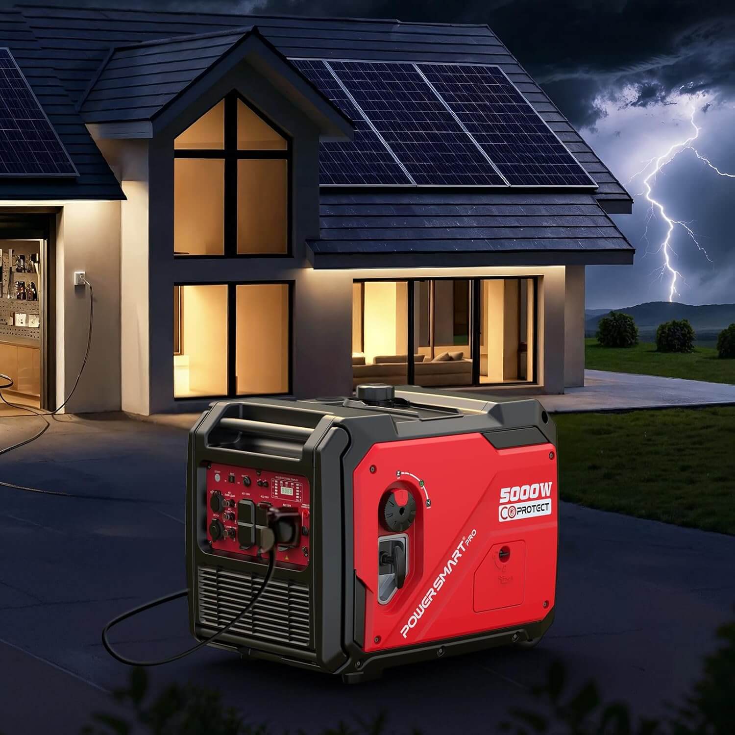 Powersmart 5000W Portable Inverter Generator