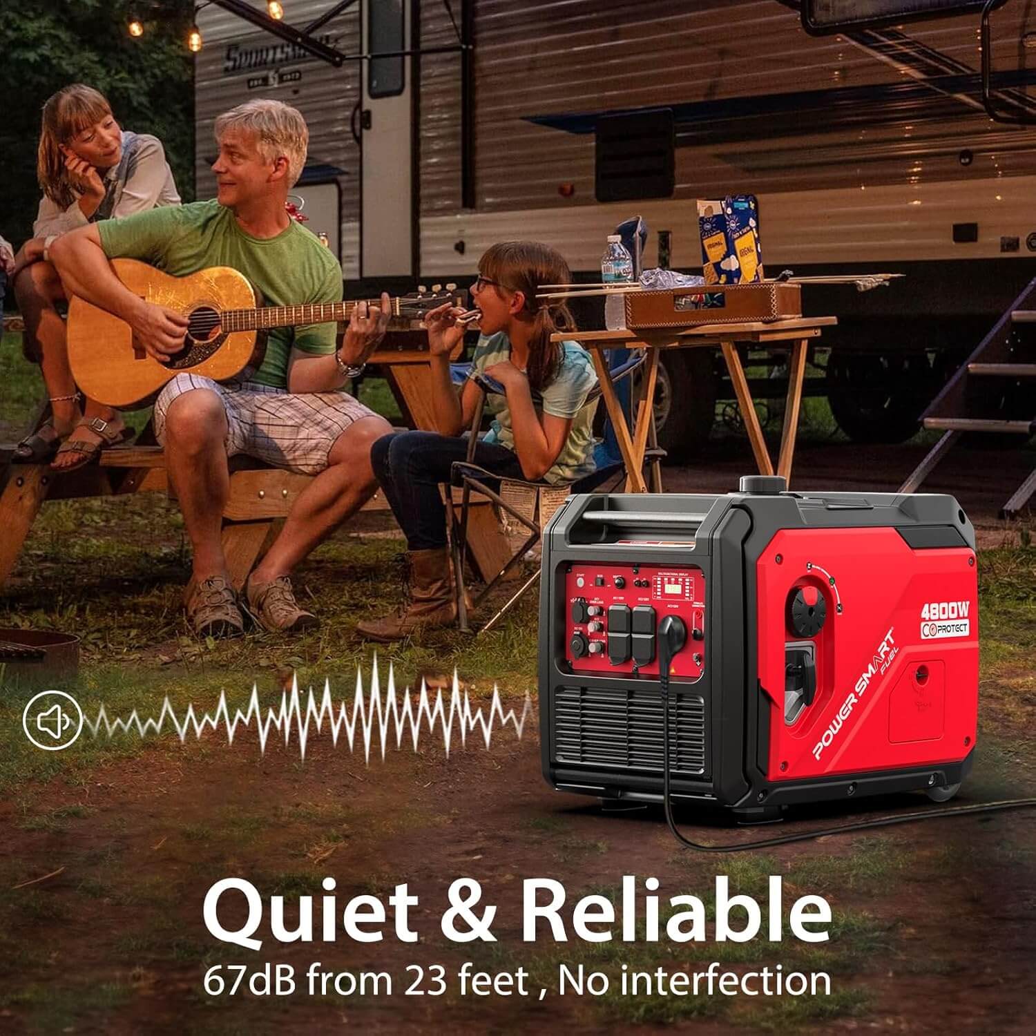 Powersmart 5000W Portable Inverter Generator