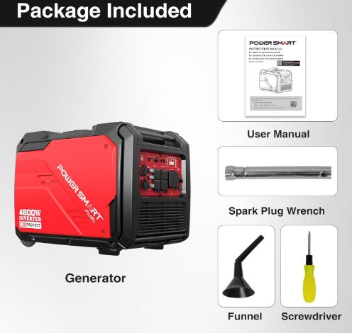 Powersmart 4800W Portable Inverter Generator