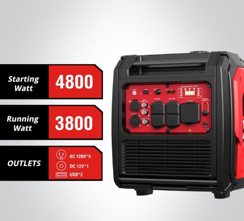 Powersmart 4800W Portable Inverter Generator