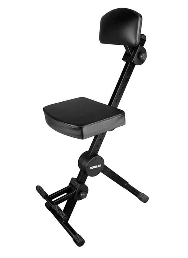 Quik Lok DX-749 Musicians Seat w/ Backrest