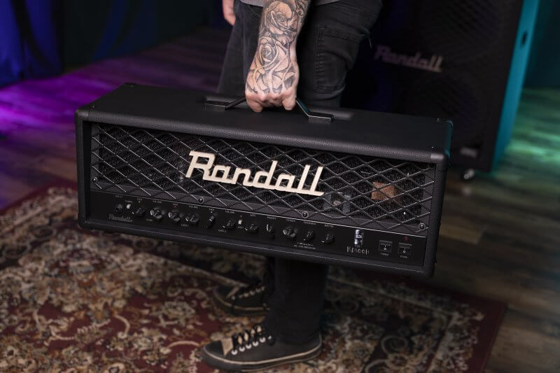 Randall RD100HEL34 3 Channel 100 Watt Guitar Head