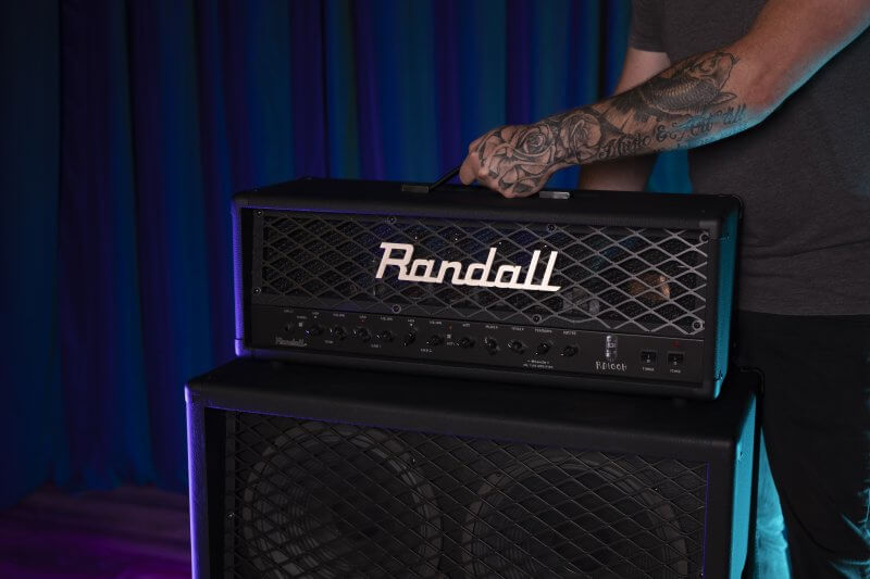 Randall RD100HEL34 3 Channel 100 Watt Guitar Head