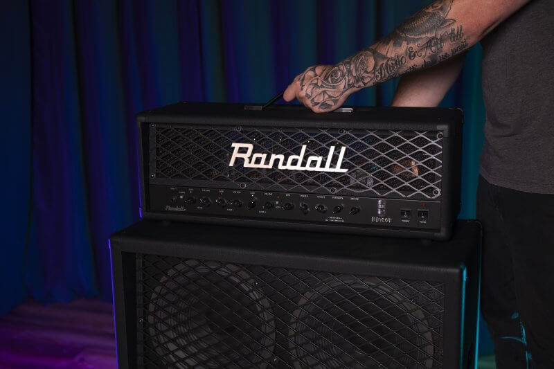 Randall RD100HEL34 3 Channel 100 Watt Guitar Head