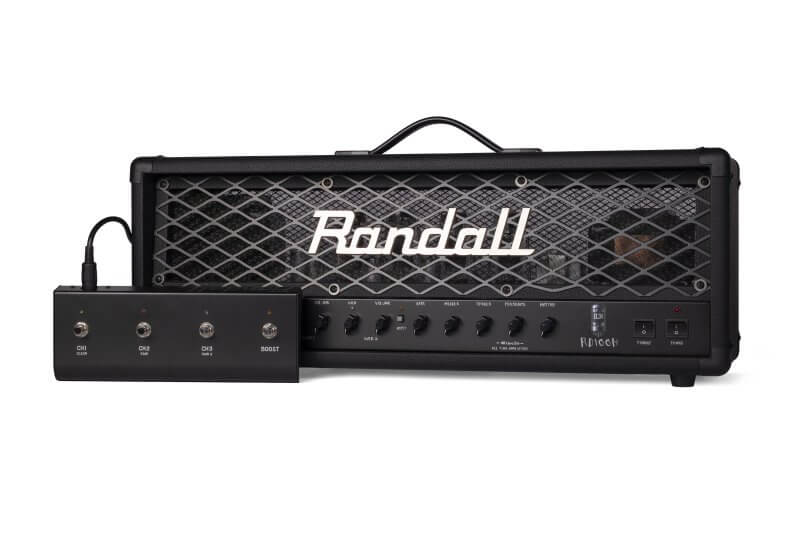 Randall RD100HEL34 3 Channel 100 Watt Guitar Head
