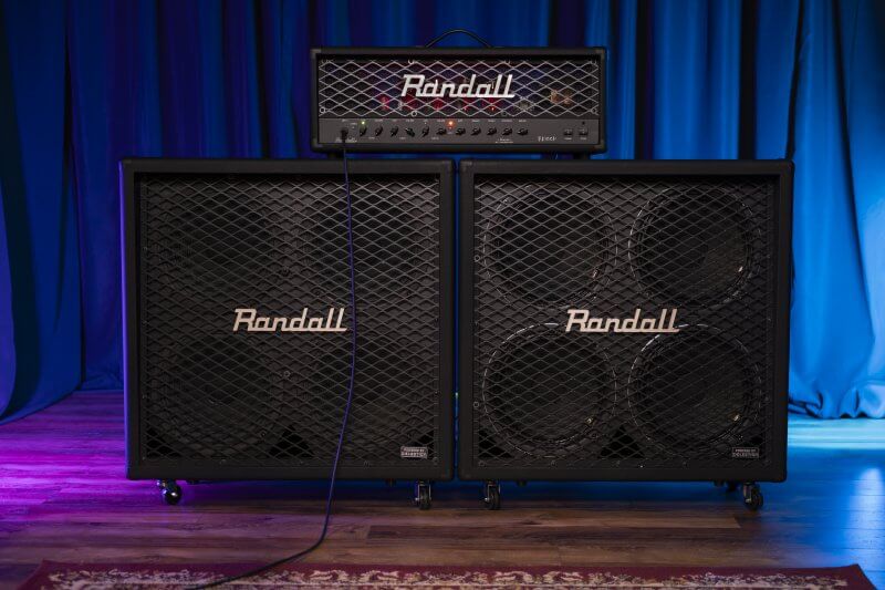 Randall RD412-S80 4x12 Guitar Cabinet, Seventy 80 Speakers