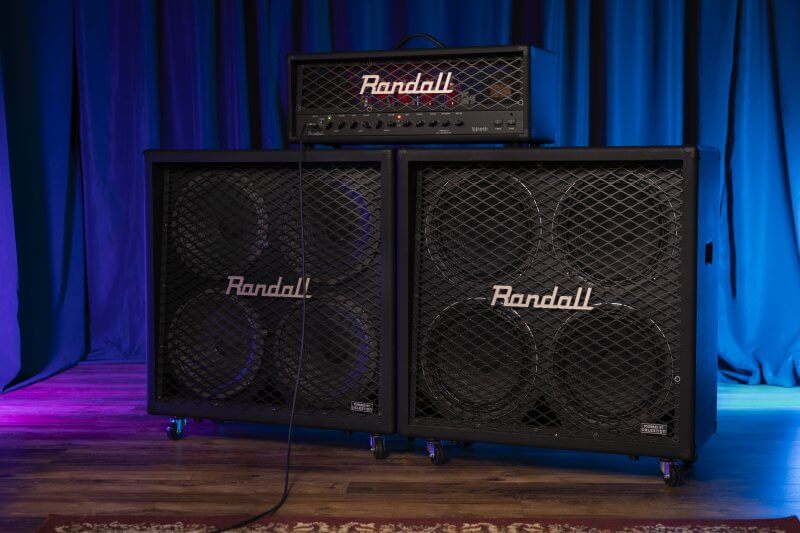 Randall RD412-S80 4x12 Guitar Cabinet, Seventy 80 Speakers