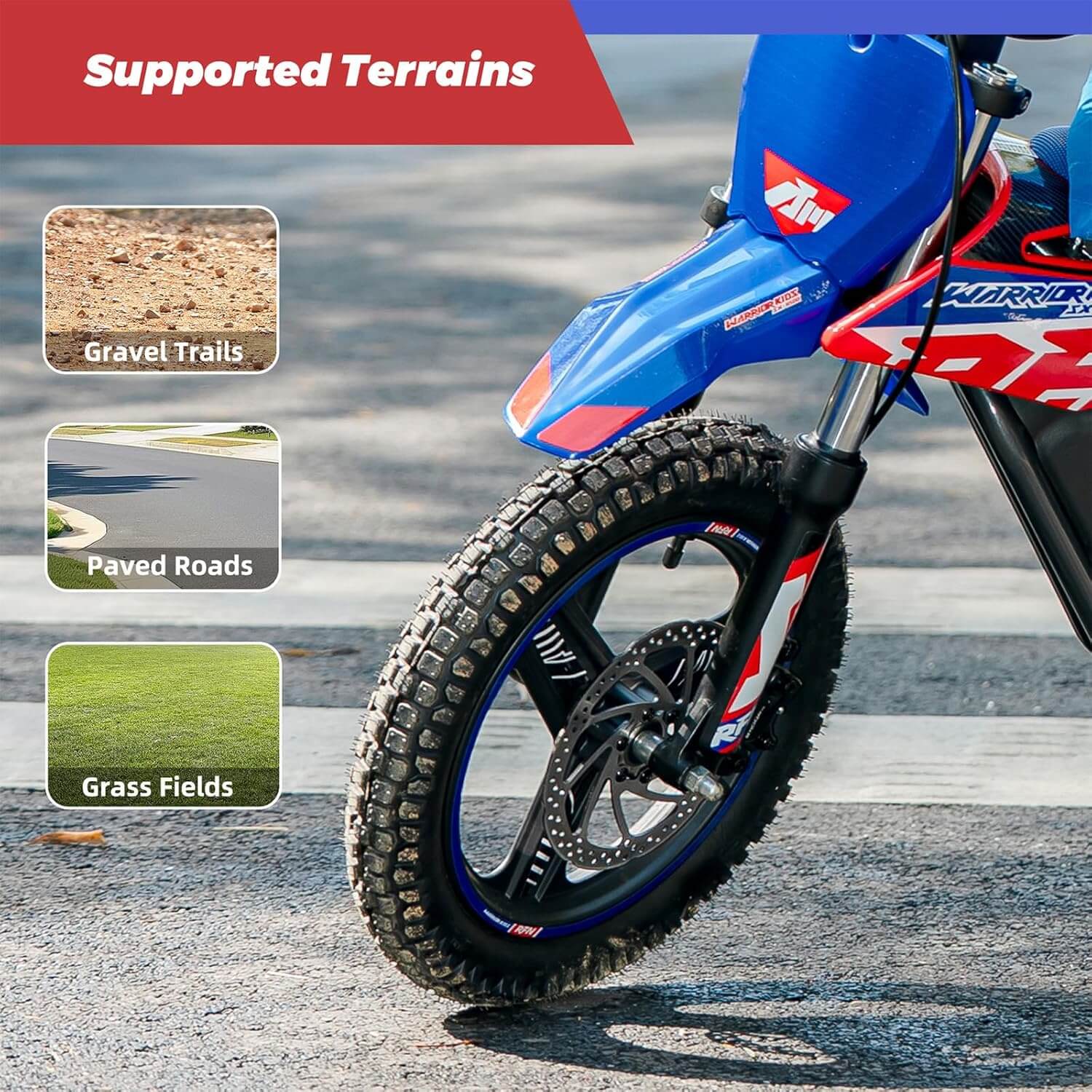 RFN E150 MAX 200W S12 BAS 36V Kids' Electric Dirt Bike