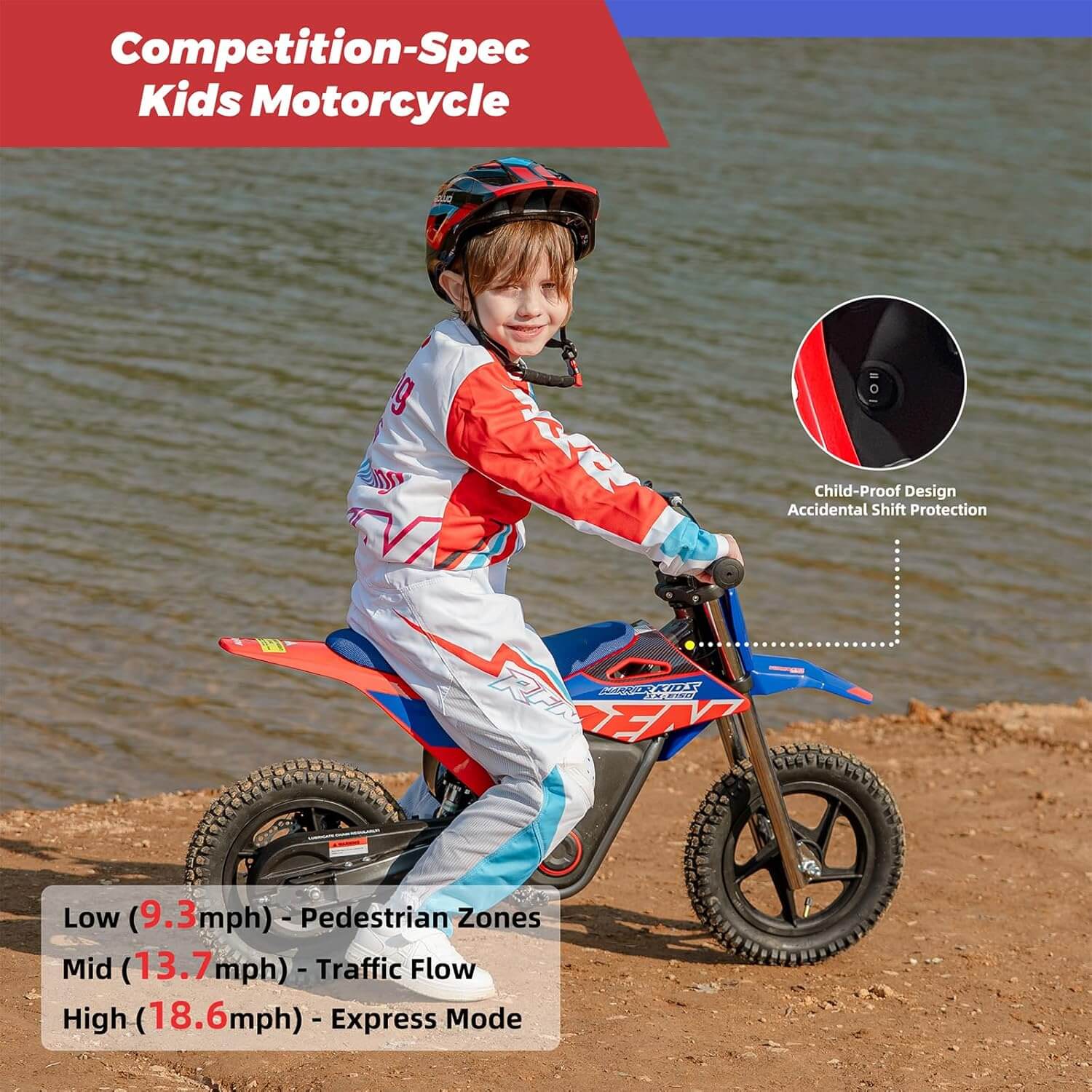 RFN E350 MAX 500W S14 PRO 36V Kids' Electric Dirt Bike
