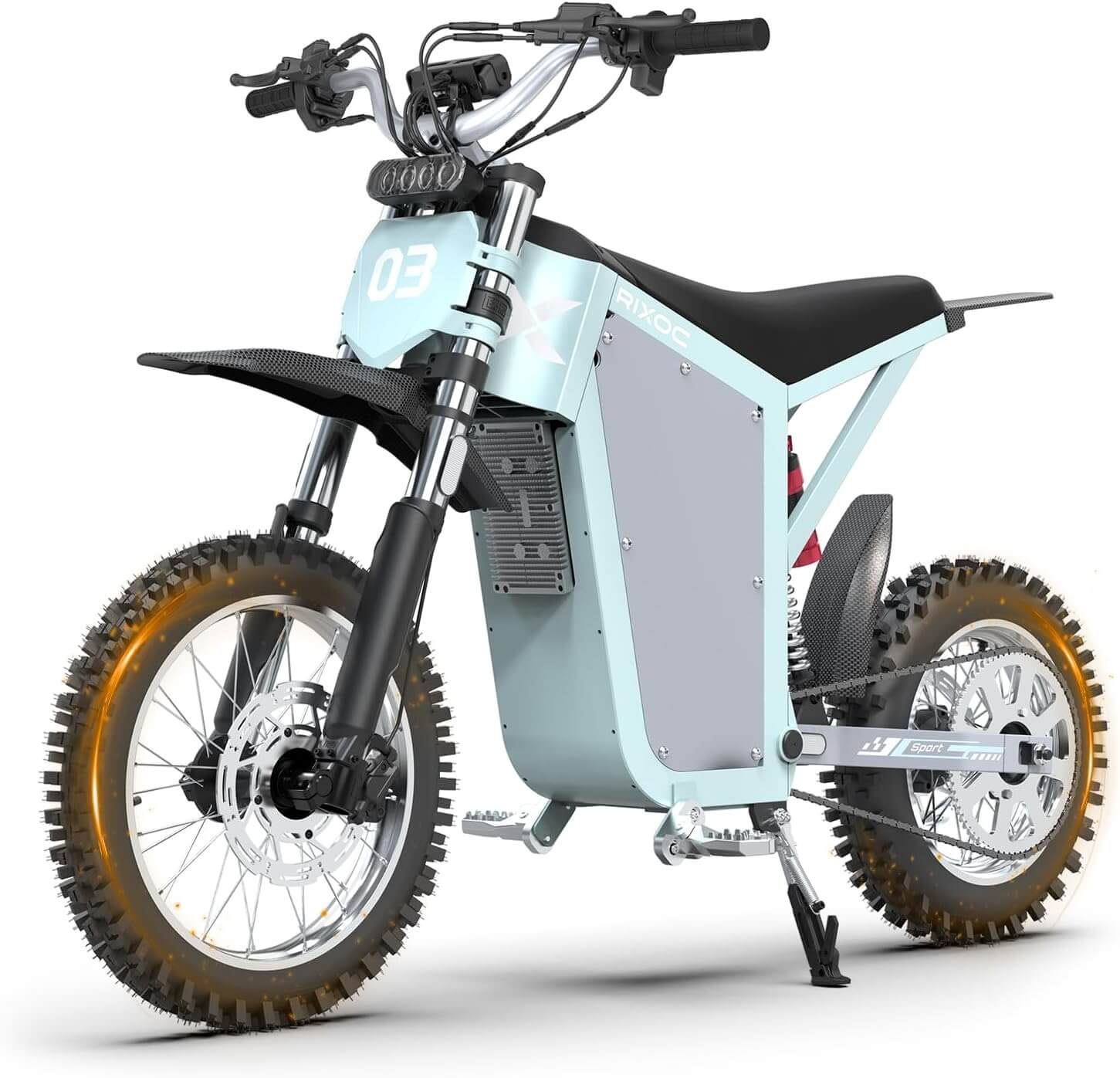 RIXOC GT16 3000W 52V Full Suspension Electric Dirt Bike