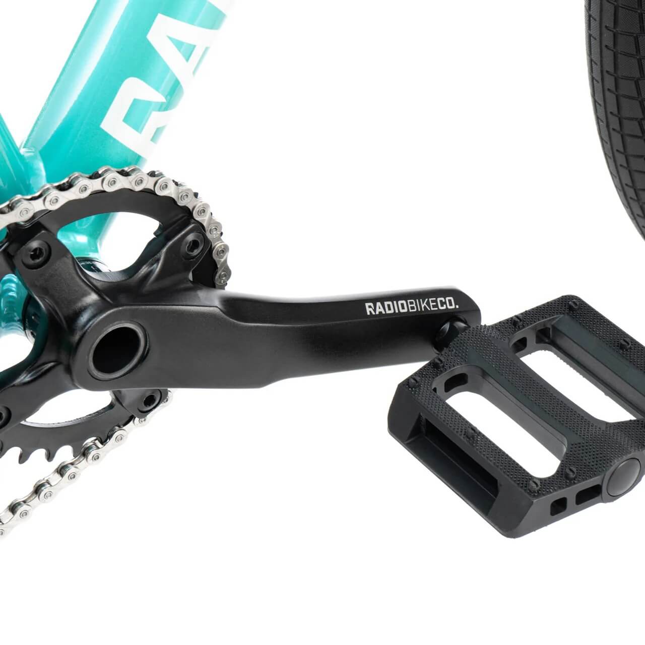 dirt bike pedal Fiend Teal, 22.25''