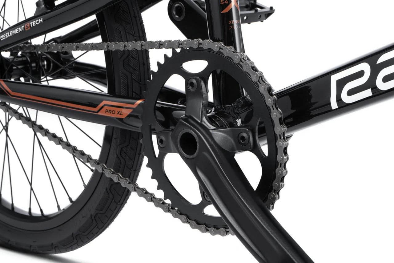 xenon kinderfahrrad Radio Raceline Xenon Pro BMX 20'' Black / Copper Drop 21.25"