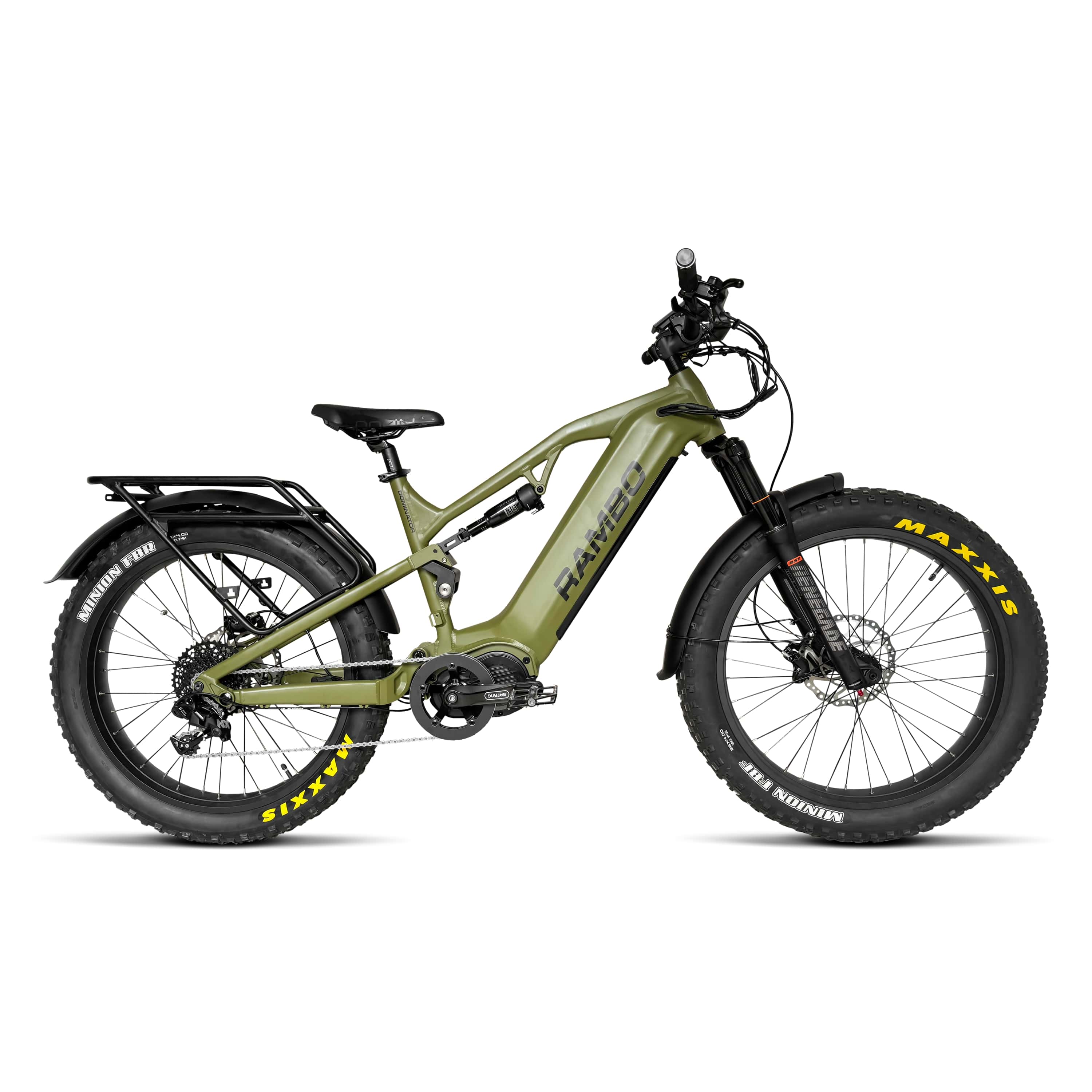 2026 Rambo DOMINATOR ULTRADRIVE 1000W Mid Drive Fat Tire Electric Bike