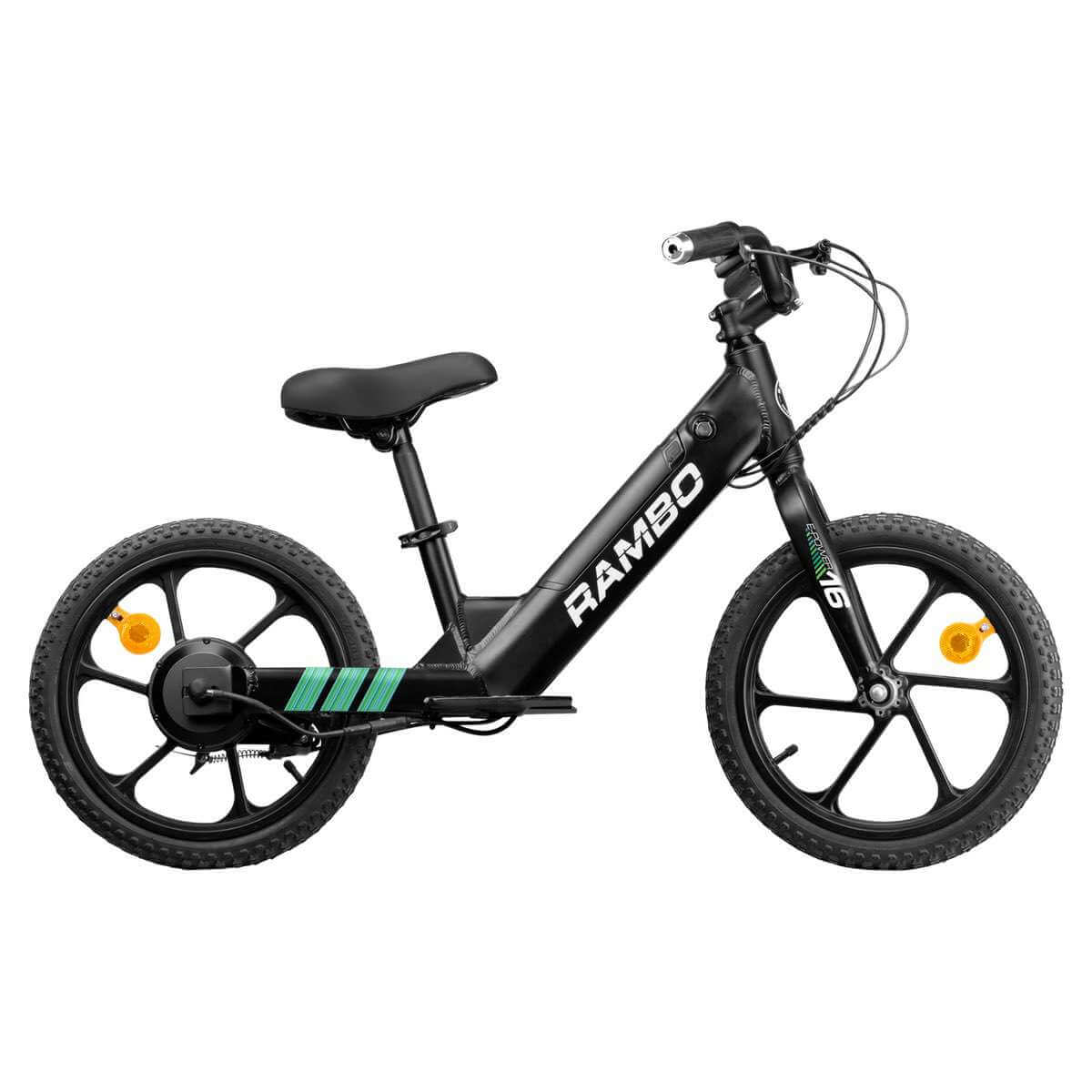 2025 Rambo LIL' WHIP 3.0 16" 250W Single Speed Kids' Electric Bike