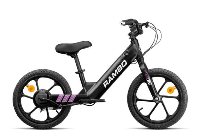 2025 Rambo LIL' WHIP 3.0 16" 250W Single Speed Kids' Electric Bike