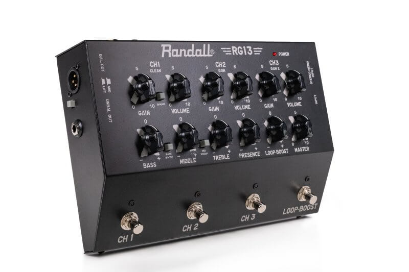 Randall RG13 3 Channel Preamp Amplifier Pedal