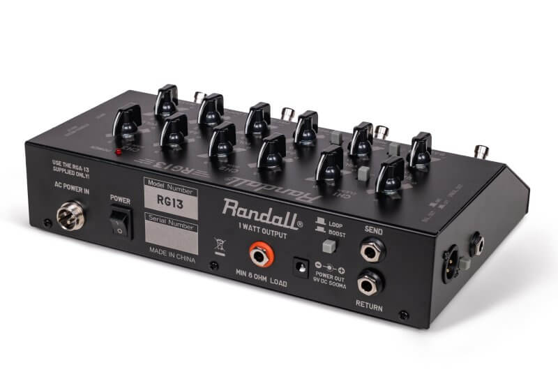 Randall RG13 3 Channel Preamp Amplifier Pedal