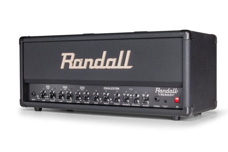 Randall RG3003H 3 Channel 300 Watt Solid State Guitar Amplifier Head