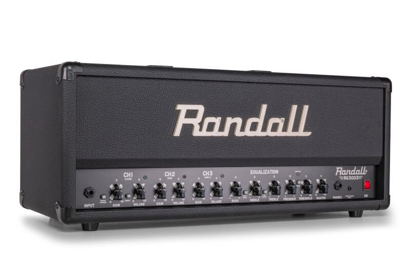 Randall RG3003H 3 Channel 300 Watt Solid State Guitar Amplifier Head