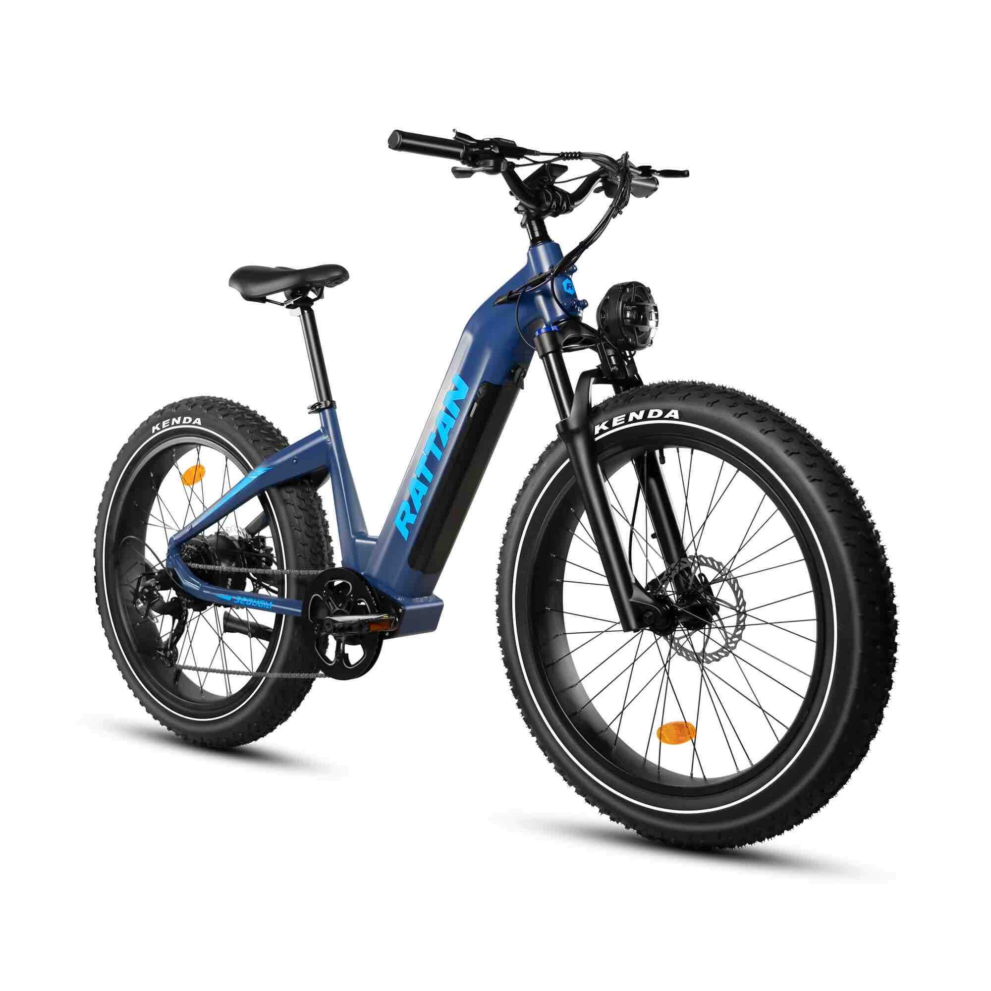 2024 Rattan SEQUOIA 750W 48V 26" Hydraulic Suspension Fat Tire Electric Bike