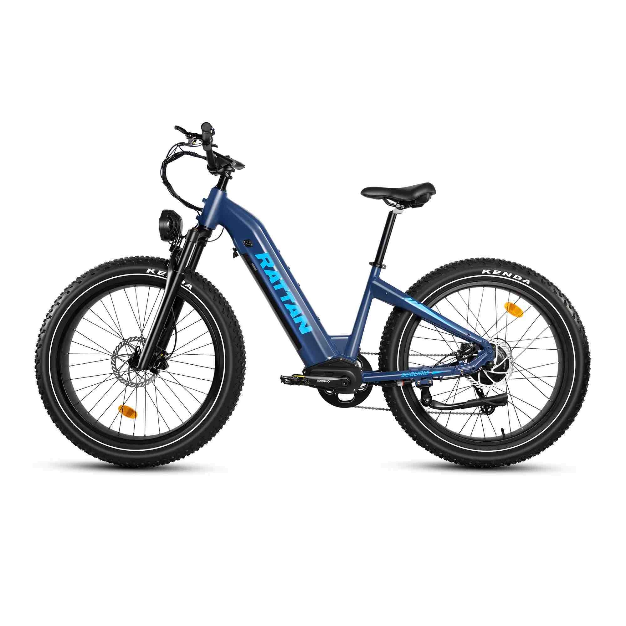 2024 Rattan SEQUOIA 750W 48V 26" Hydraulic Suspension Fat Tire Electric Bike