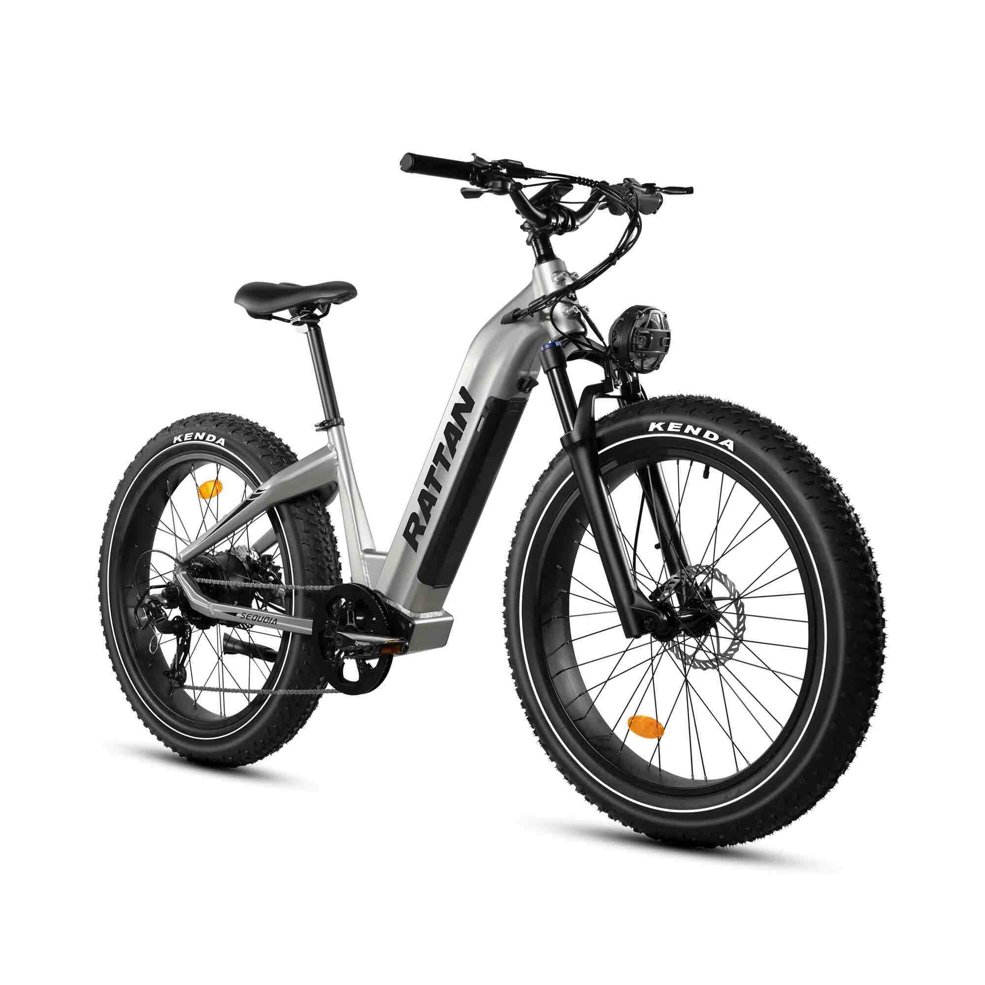 2024 Rattan SEQUOIA 750W 48V 26" Hydraulic Suspension Fat Tire Electric Bike