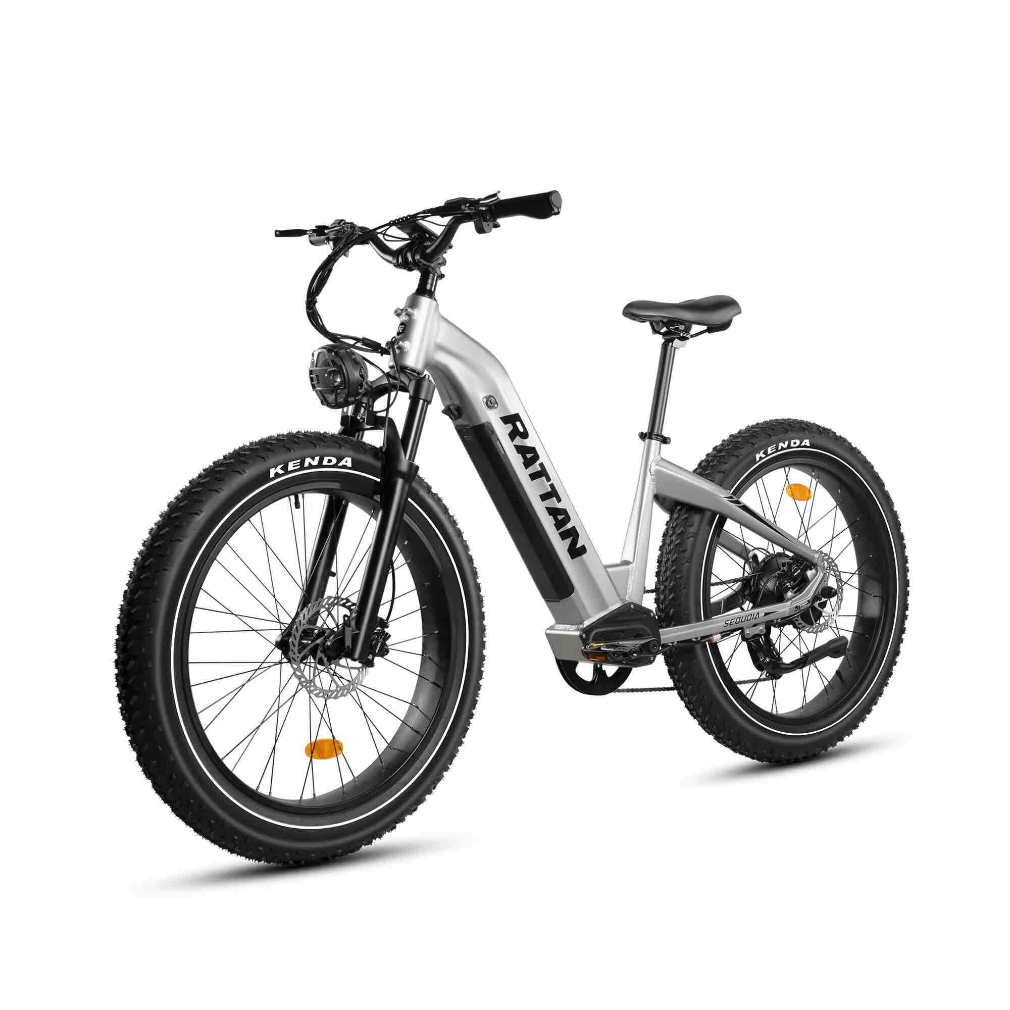 2024 Rattan SEQUOIA 750W 48V 26" Hydraulic Suspension Fat Tire Electric Bike