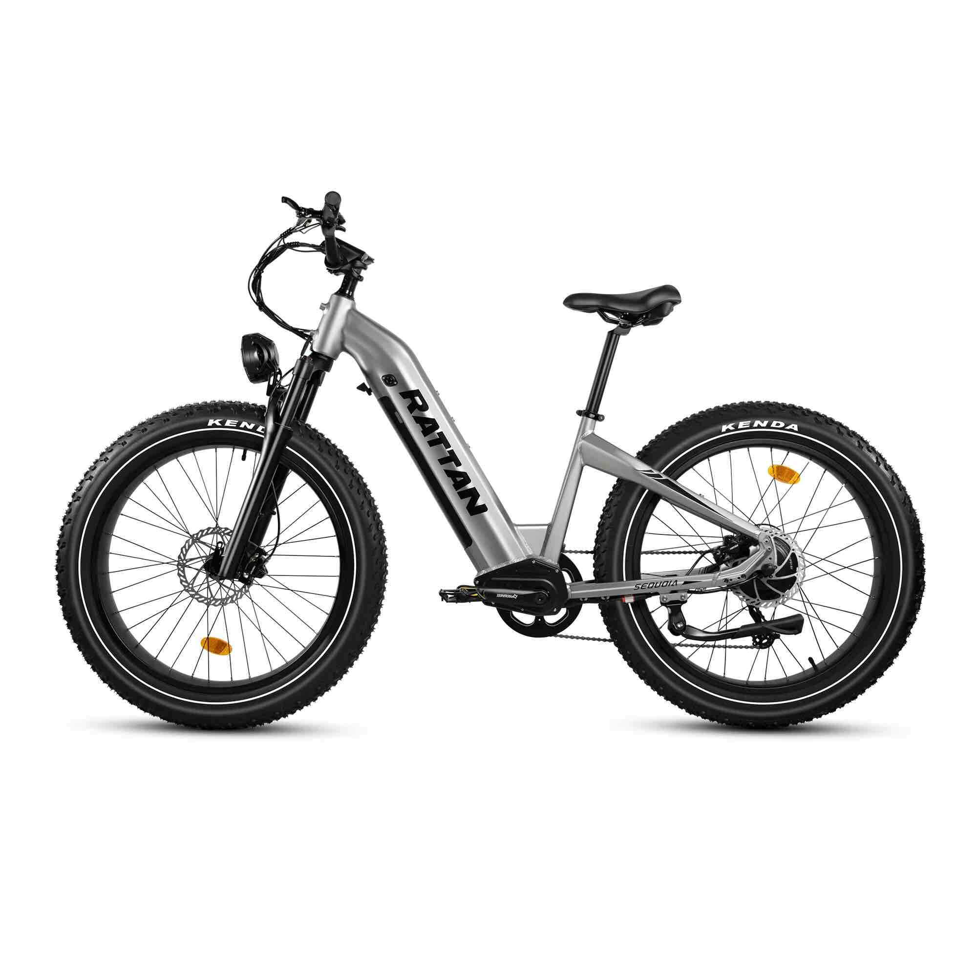 2025 Rattan SEQUOIA 750W 48V 26" Hydraulic Suspension Fat Tire Electric Bike