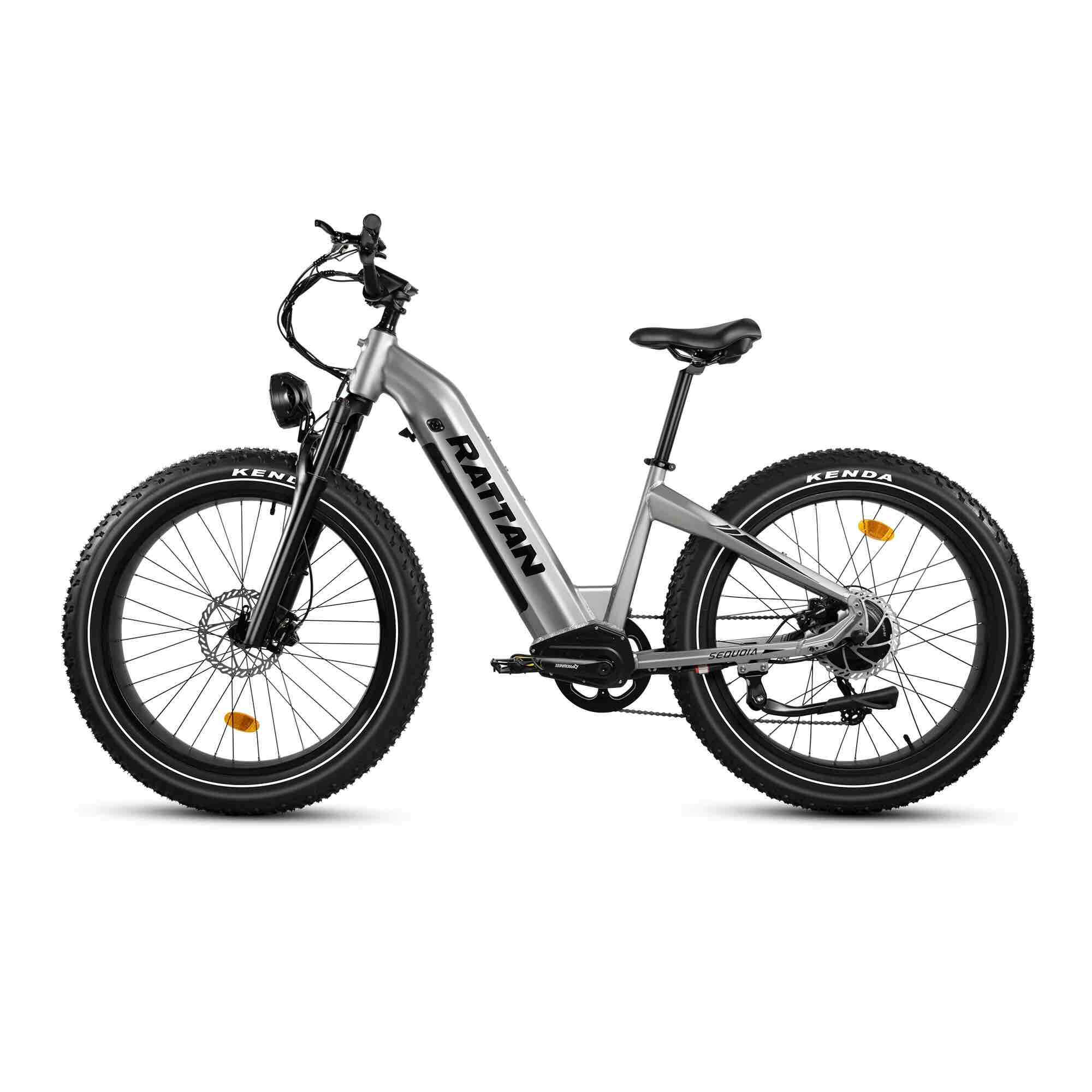 2024 Rattan SEQUOIA 750W 48V 26" Hydraulic Suspension Fat Tire Electric Bike