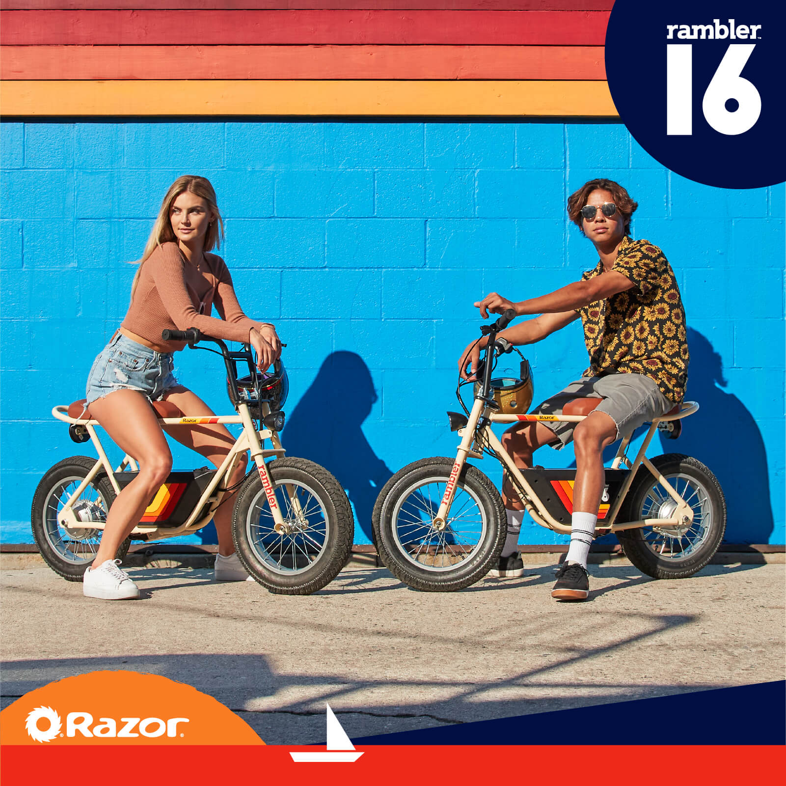 Razor RAMBLER 16 350W 36V Retro Electric Bike