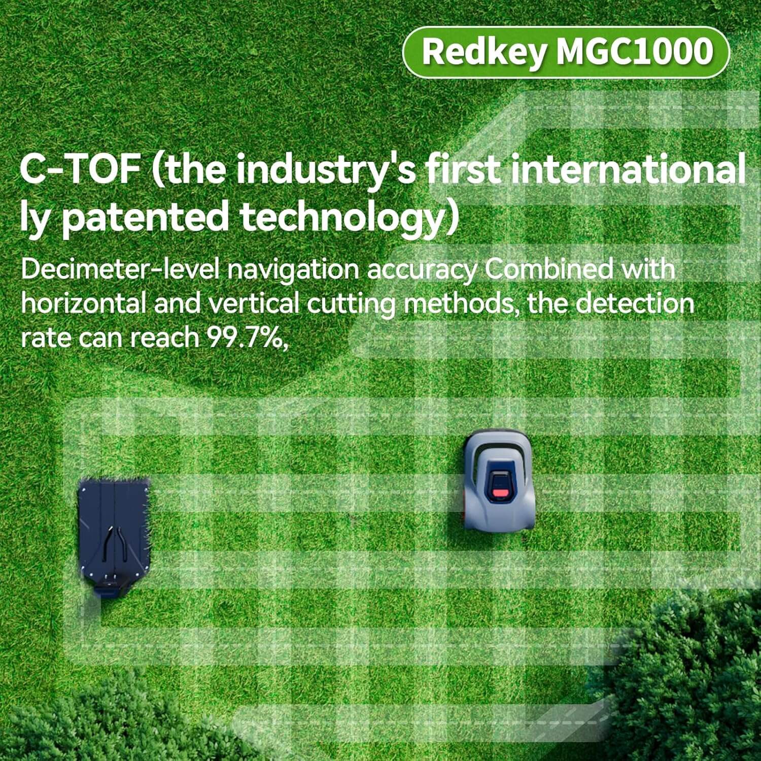 Redkey MGC1000 Robot Electric Lawn Mower