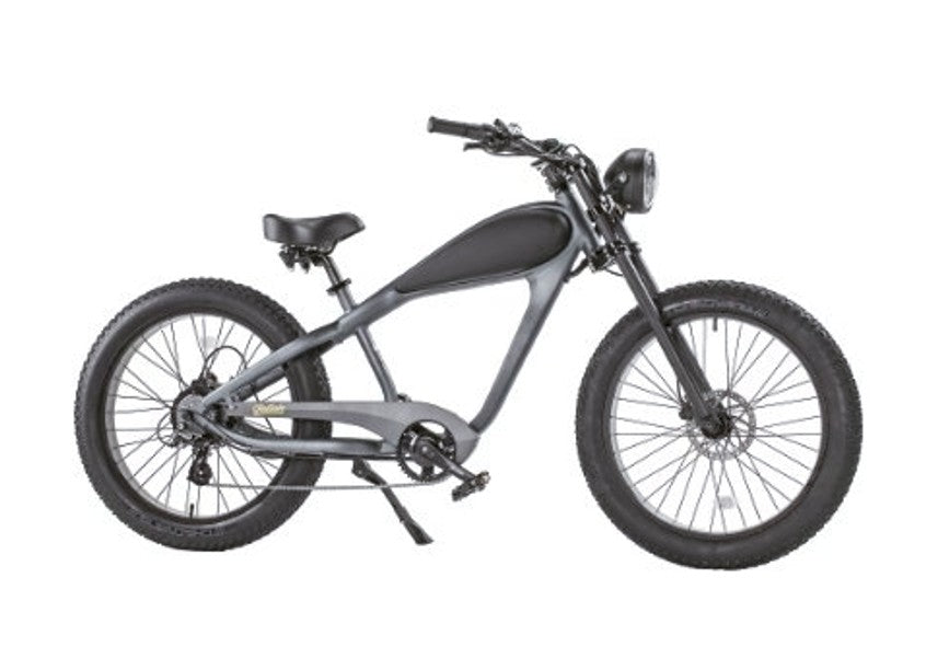 Revi Bikes CHEETAH Cafe Racer Fat Tire Cruiser Electric Bike