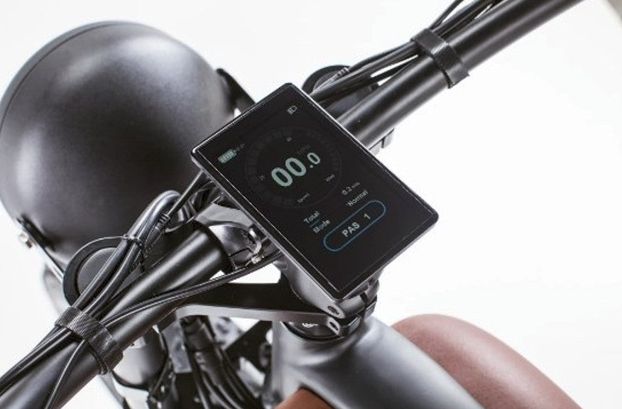 Revi Bikes CHEETAH Cafe Racer Fat Tire Cruiser Electric Bike