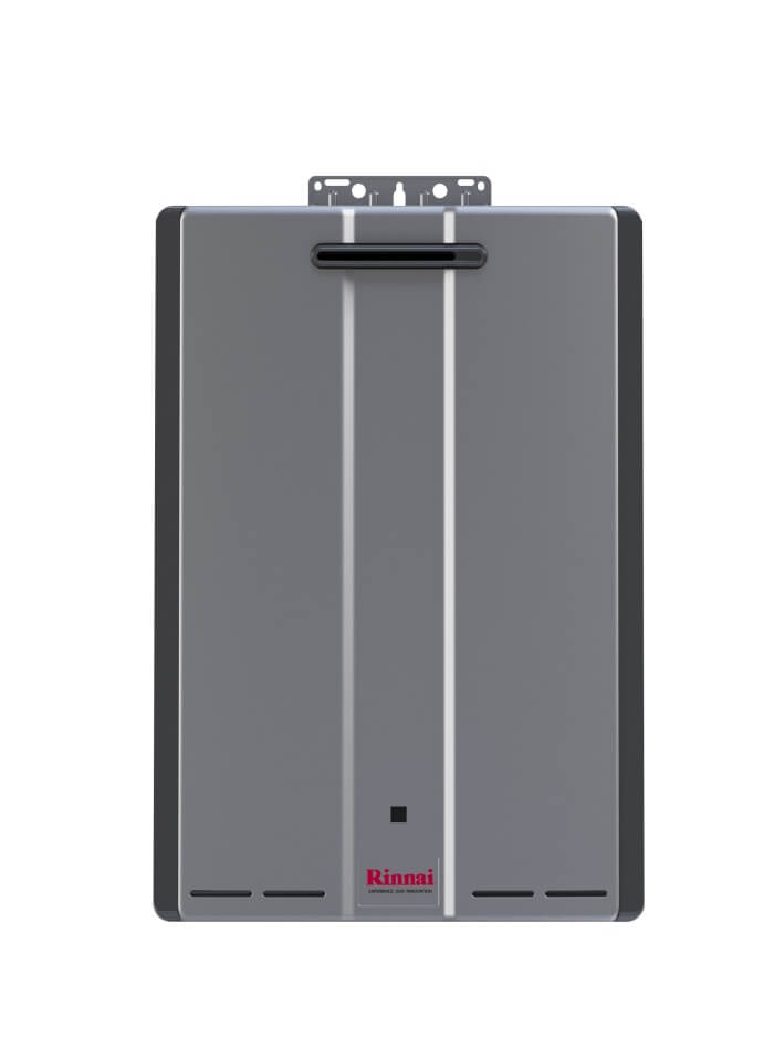 Rinnai RU130e 7.0 GPM Sensei+ Condensing Tankless Hot Water Heater, Outdoor Installation