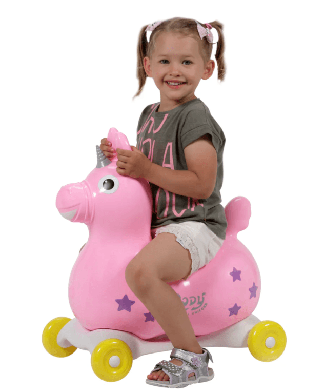 Rody Magical Unicorn Bounce Toy With Pump