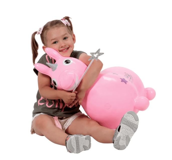Rody Magical Unicorn Bounce Toy With Pump