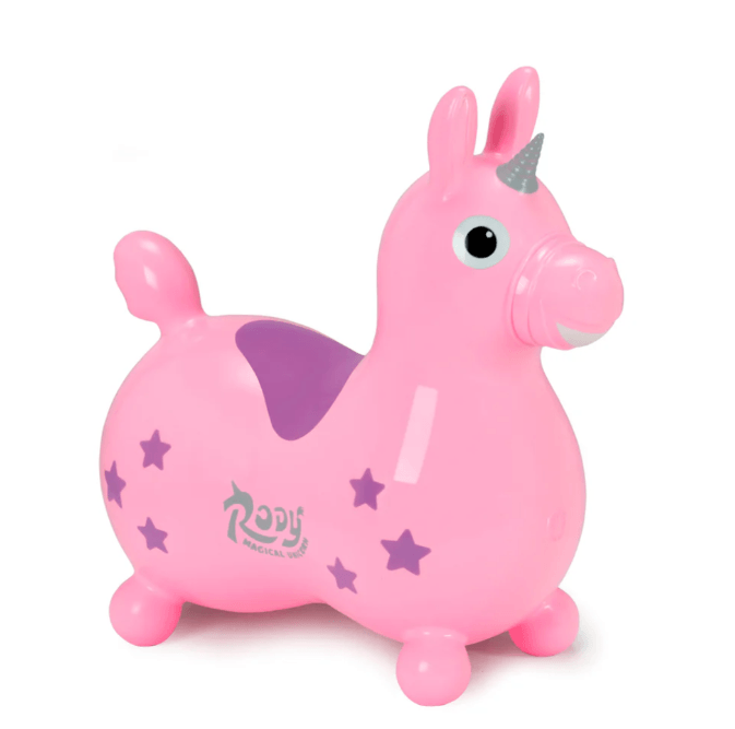 Rody Magical Unicorn Bounce Toy With Pump