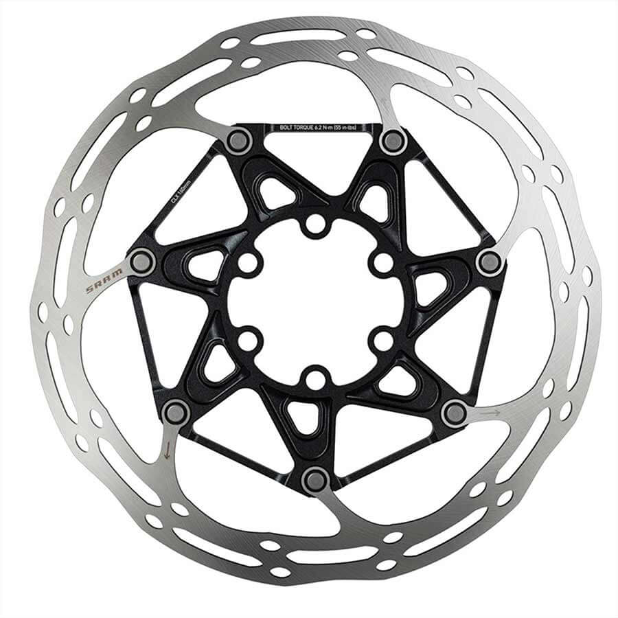 SRAM Centerline 2 Piece Rounded 6 Bolt TITANIUM Disc Brake Rotor