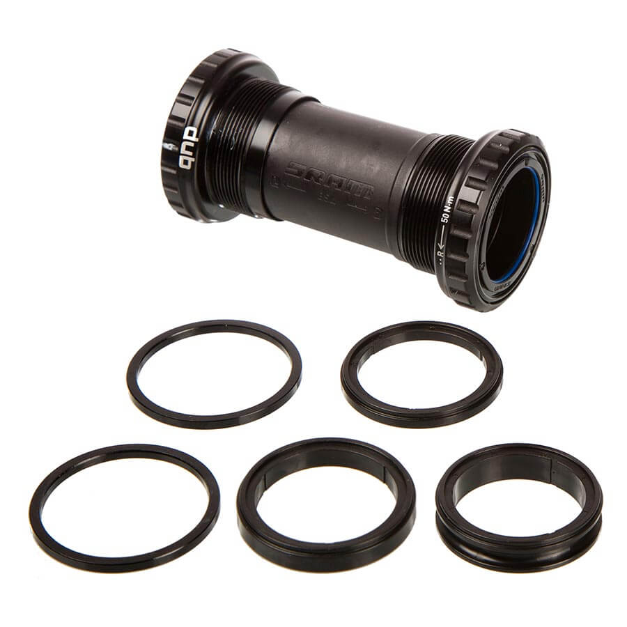 SRAM DUB BSA 68/73mm (55mm Chainline) Bottom Bracket, Threaded Cups, British, 28.99mm
