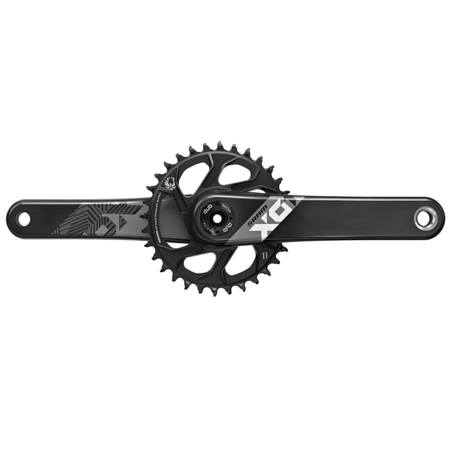 SRAM X01 Eagle DUB C3 Crankset, Drivetrain Spacing: Fat Bike, Black