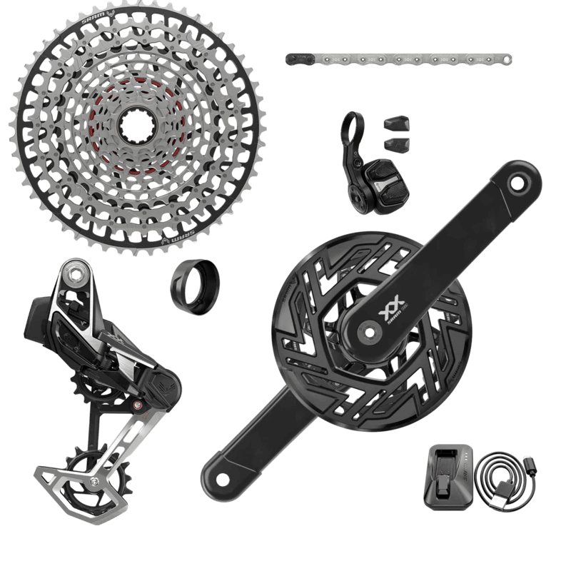 SRAM XX T-Type PEDAL ASSIST Eagle AXS Transmission Groupset Build Kit, No Power Meter