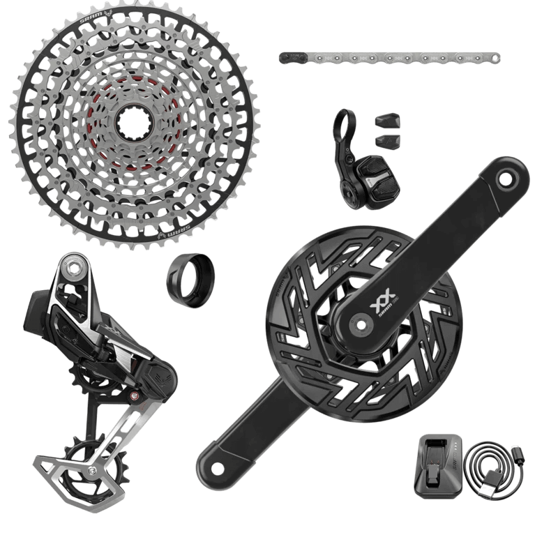 SRAM XX T-Type PEDAL ASSIST Eagle AXS Transmission Groupset Build Kit, No Power Meter