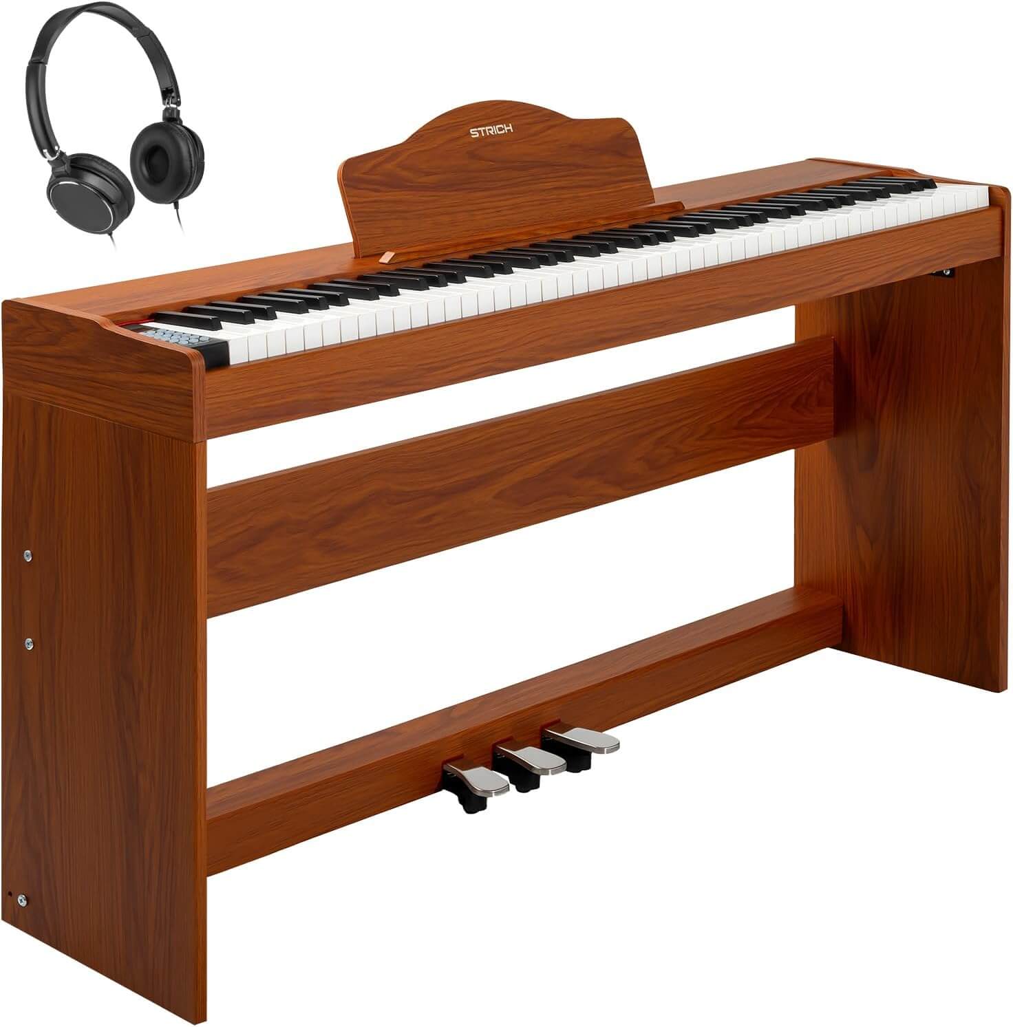 STRICH SDP-300W 88-Key Full Size Digital Piano with Furniture Stand